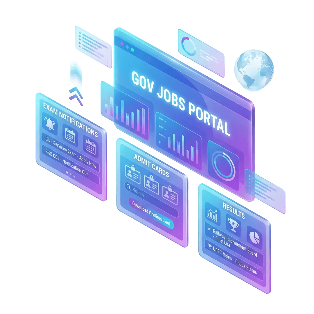 Sarkari Job Portal Dashboard